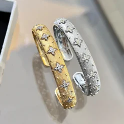 Fashion trend women's luxury jewelry retro personality exquisite bracelet wedding party holiday gift
